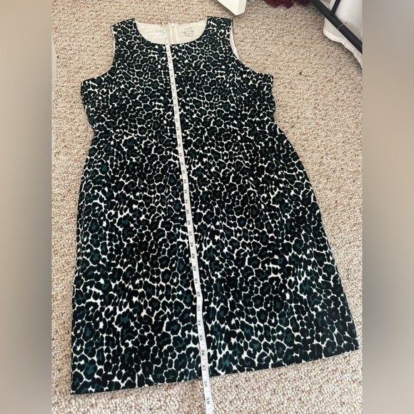 J. Crew Black and White Sheath Midi Dress size 16 - Picture 8 of 9